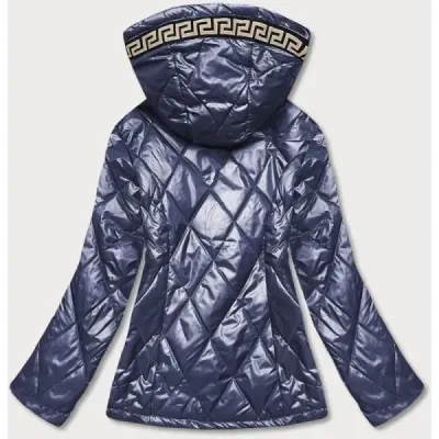 Prošívaná dámská bunda MODA8013 modrá