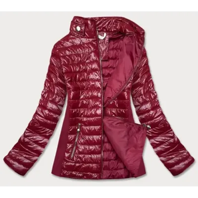 Dámská jarní bunda MODA7210 bordó
