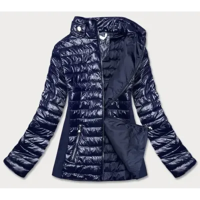 Dámská jarní bunda MODA7210 tmavě modrá