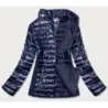 Dámská jarní bunda MODA7210 tmavě modrá