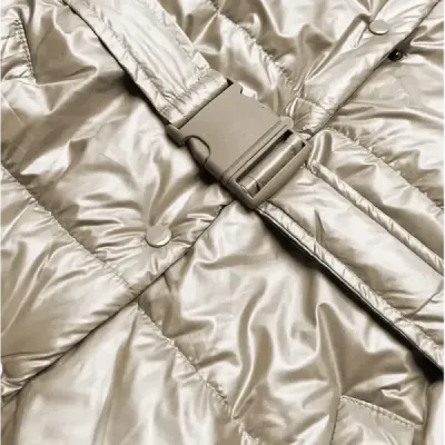 Dámská vesta overszize MODA016 béžová