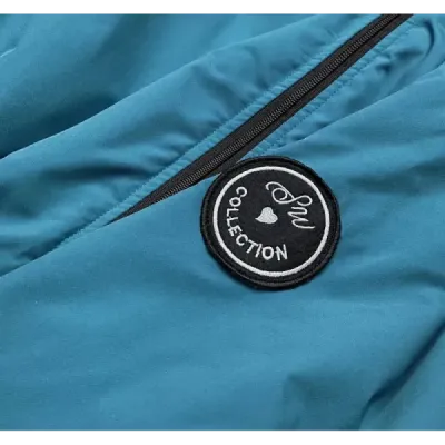 Dámská bunda parka MODA8002 modrá