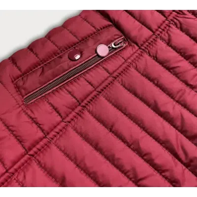 Dámská přechodná bunda MODA8981 červená