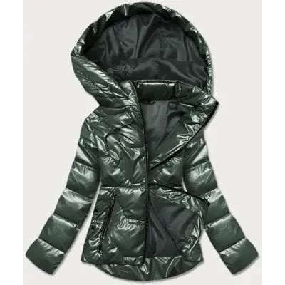 Dámská jarní bunda MODA8008 zelená