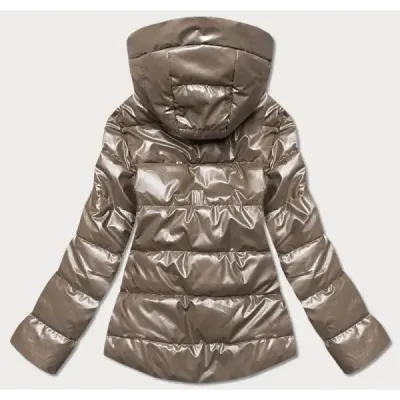 Dámská jarní bunda MODA8008 cappuccino