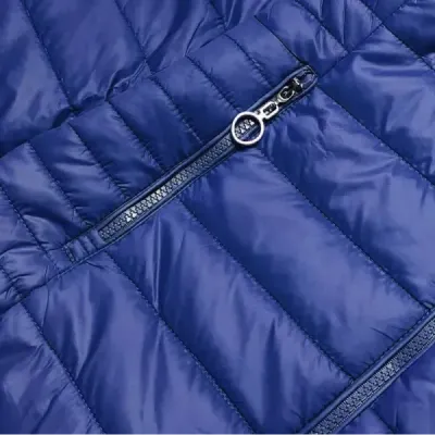 Tenká dámská jarní bunda MODA2006 modrá