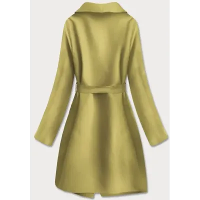 Dámský kabát MODA747 olivový