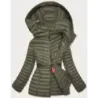 Dámská jarní bunda MODA212 khaki