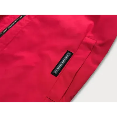 Dámská jarní bunda MODA8017 červená
