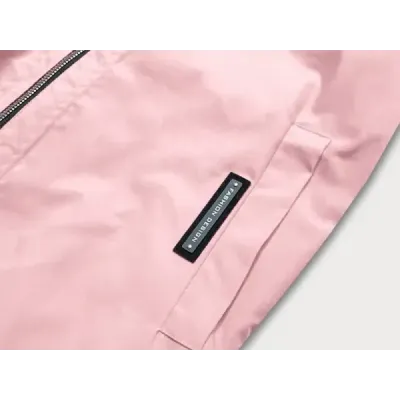 Dámská jarní bunda MODA8017 růžová