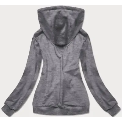 Tenká dámská mikina MODA06 tmavě šedá