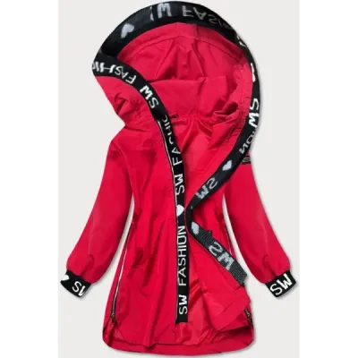 Dámská jarní bunda MODA8018 červená