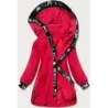 Dámská jarní bunda MODA8018 červená