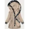 Dámská jarní bunda MODA8018 béžová
