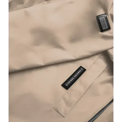 Dámská jarní bunda MODA8018 béžová
