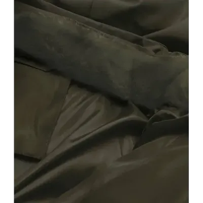 Dámská krátká zimní bunda MODA769 army