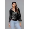 Dámská podzimní bunda MODA8030 černá