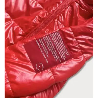 Dámská podzimní bunda MODA8030 červená