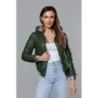 Dámská podzimní bunda MODA8030 zelená