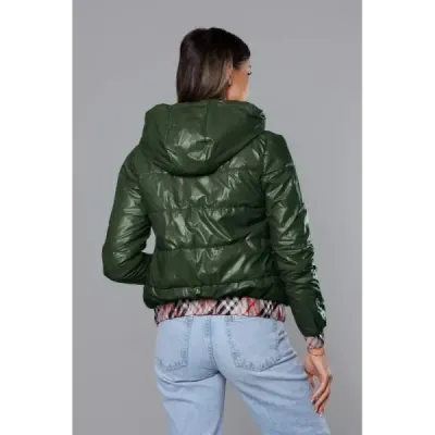 Dámská podzimní bunda MODA8030 zelená