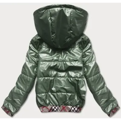 Dámská podzimní bunda MODA8030 zelená