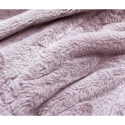 Krátká kožešinová bunda MODA050 růžová