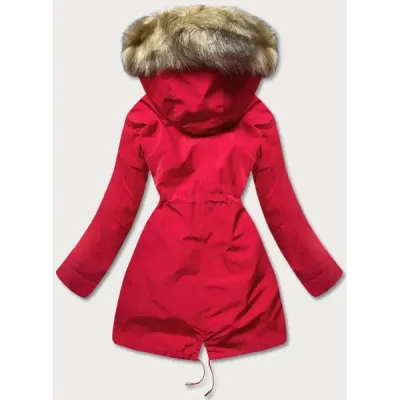 Dámská zimní bunda MODA629 červená