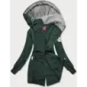 Dámská mikina MODA532 tmavě zelená