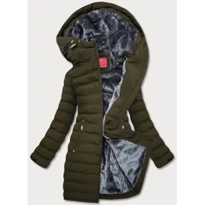 Dámská zimní bunda MODA1307 army