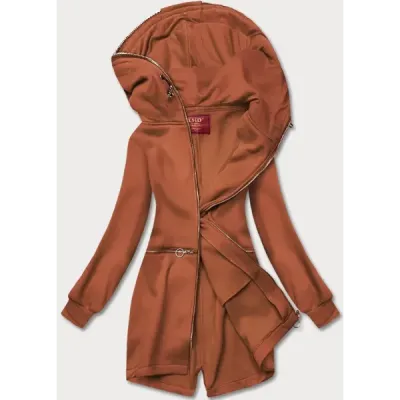 Dámská mikina MODA17 hnědá