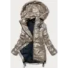 Dámská přechodná bunda MODA8086 béžová