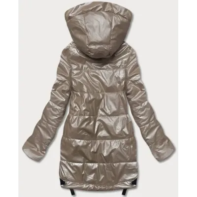 Dámská přechodná bunda MODA8086 béžová