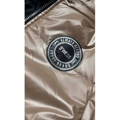 Dámská přechodná bunda MODA8086 béžová