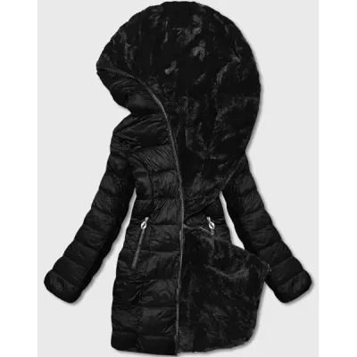 Oboustranná zimní bunda MODA8052BIG černá