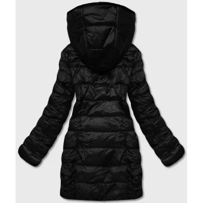 Oboustranná zimní bunda MODA8053 černá Oboustranná zimní bunda MODA8053 černá