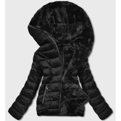 Dámská oboustranná bunda MODA8051 černá