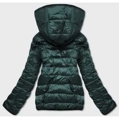 Dámská oboustranná bunda MODA8051 zelená