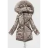 Dámská přechodná bunda MODA8091 béžová