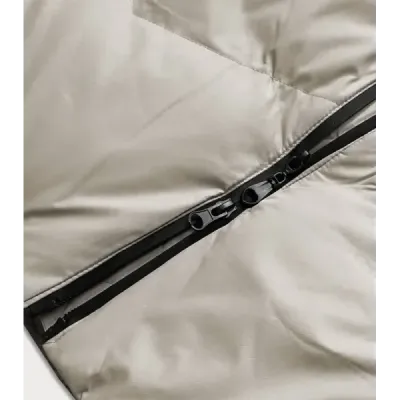 Lehká dámská zimní bunda MODA735 béžová