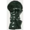 Dámská laková vesta MODAK027 zelená