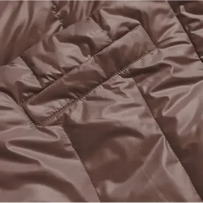 Dámská zimní bunda MODAY041 hnědá