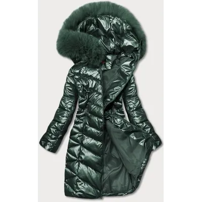 Dámská zimní bunda MODA037 zelená Dámská zimní bunda MODA037 zelená
