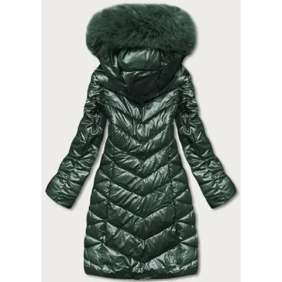 Dámská zimní bunda MODA037 zelená Dámská zimní bunda MODA037 zelená