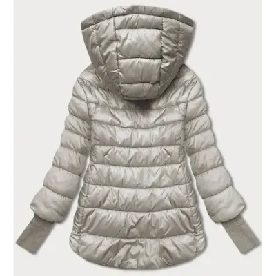 Dámská zimní bunda MODA6636 béžová