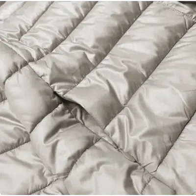 Dámská zimní bunda MODA6636 béžová