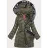 Dámská přechodná bunda MODAM-001 khaki
