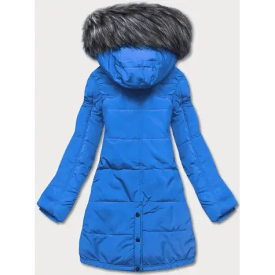 Dámská zimní bunda MODA21305 modrá