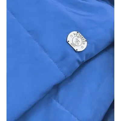 Dámská zimní bunda MODA21305 modrá