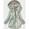 Dámská zimní bunda parka MODA2M21A93 mátová