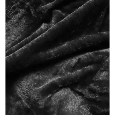 Dámská zimní bunda s kapucí MODA21003 černá